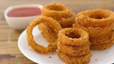 پیاز کے کرسپی پکوڑے-Onion Ring Pakora Recipe